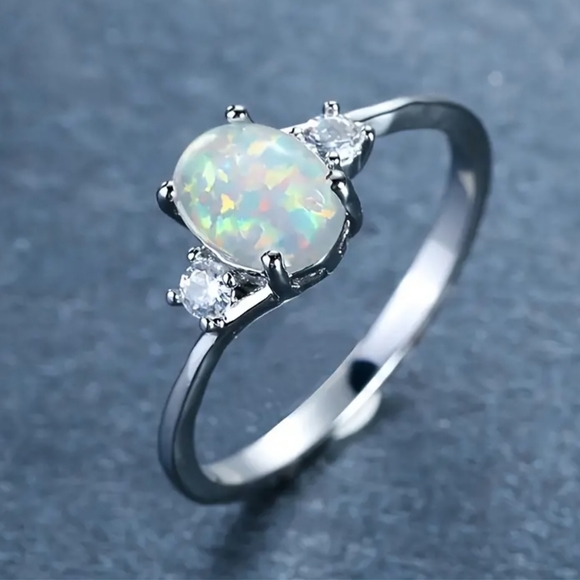 Opal ring - Picture 2 of 4